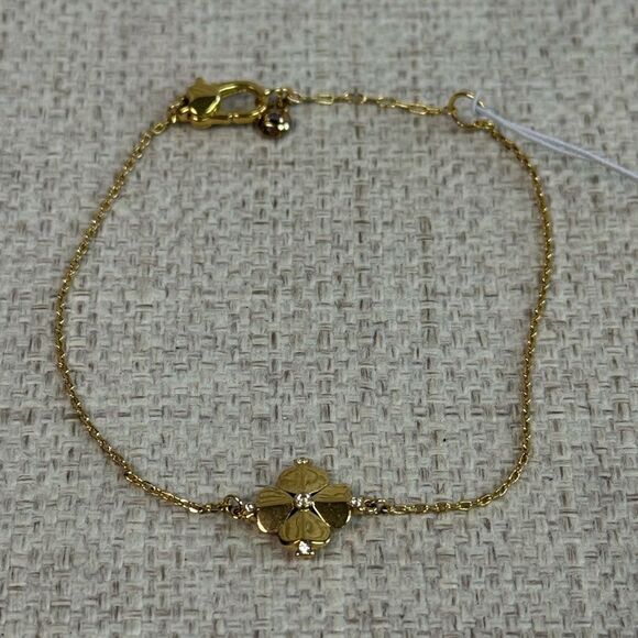 NWT Kate Spade Gold Legacy Logo Bracelet - Picture 4 of 5